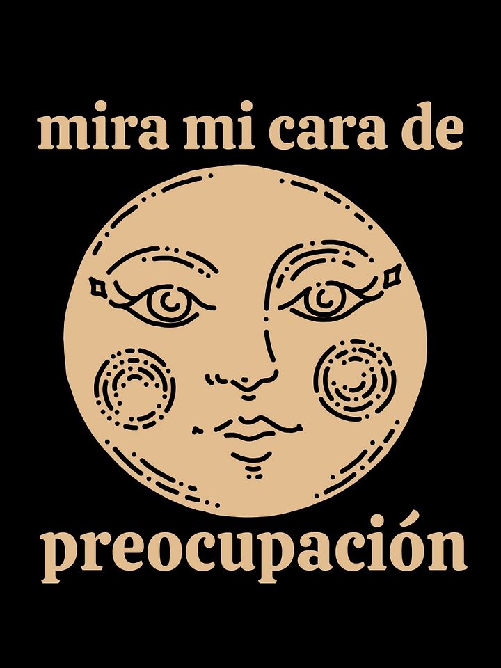 Mira Mi Cara de Preocupación Camiseta Unisex product image (1)