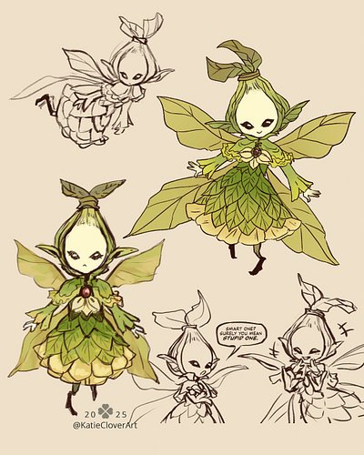 I’ve been playing more final fantasy 14 lately so here’s some art! 
The sylphs are one of my favorites in this game because I...