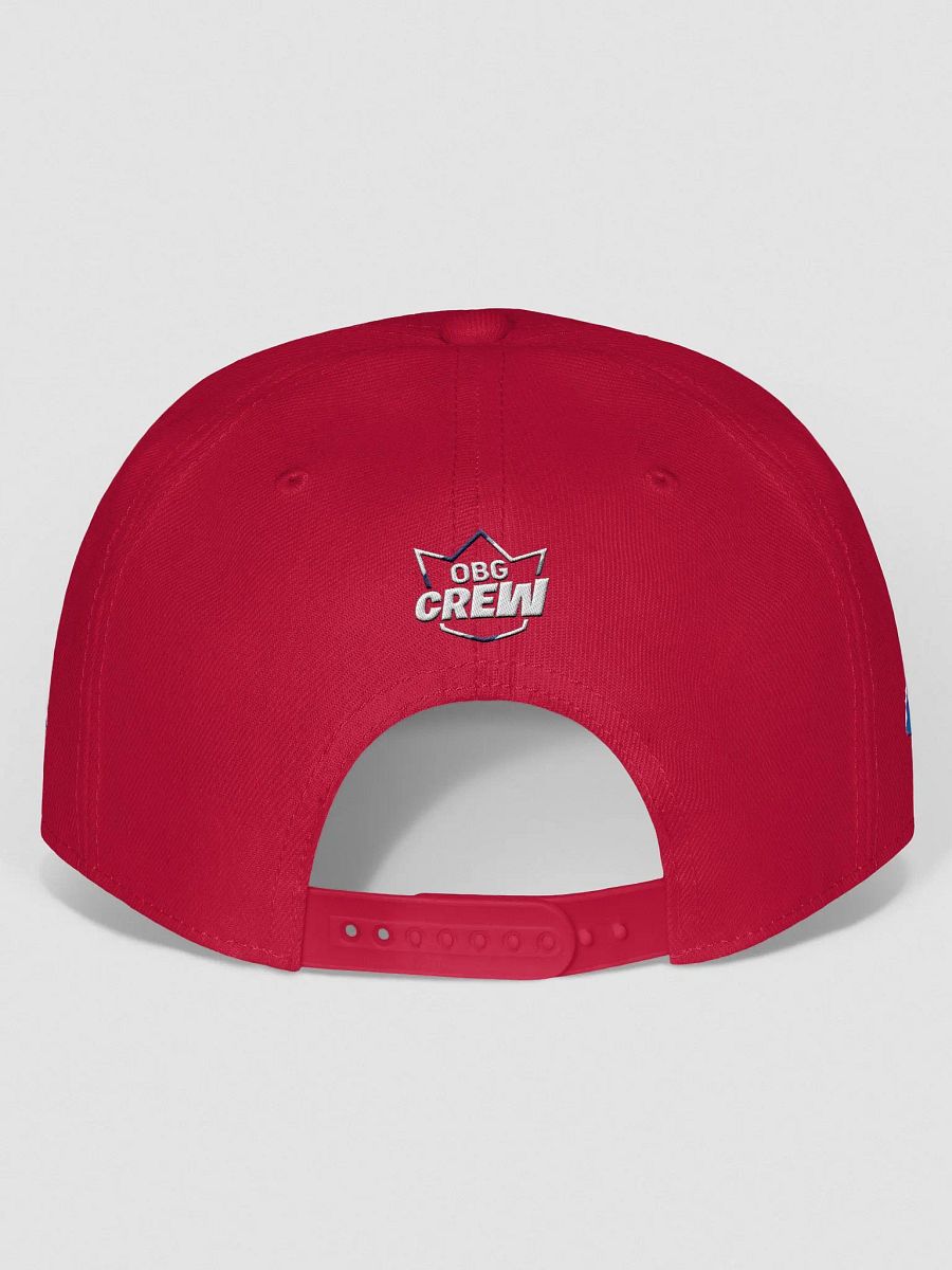 TeamOBG Snapback: Flame Red product image (4)