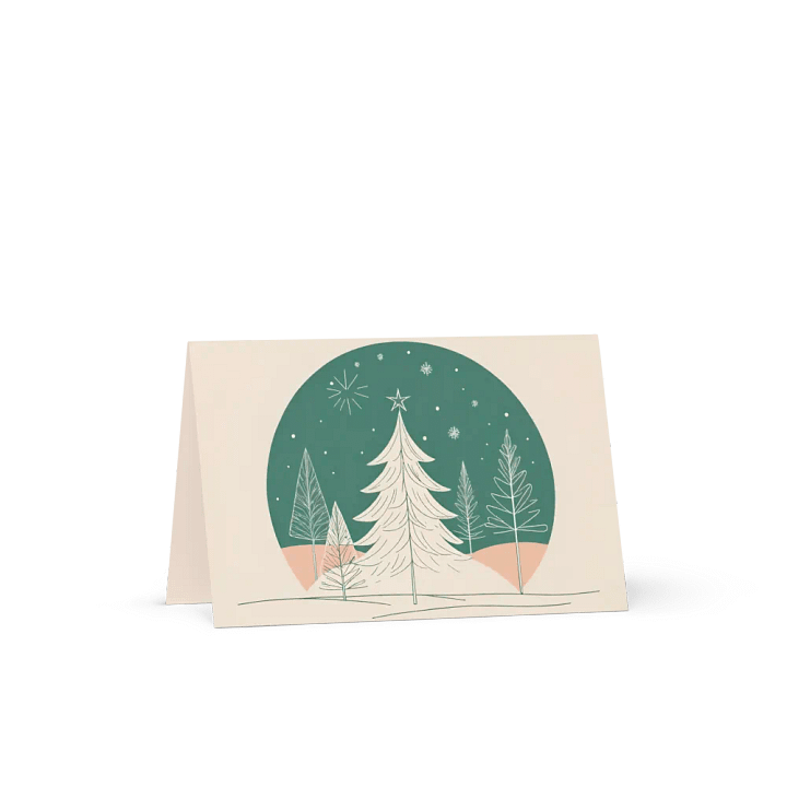 Simple Xmas, Winter Holiday Card product image (1)