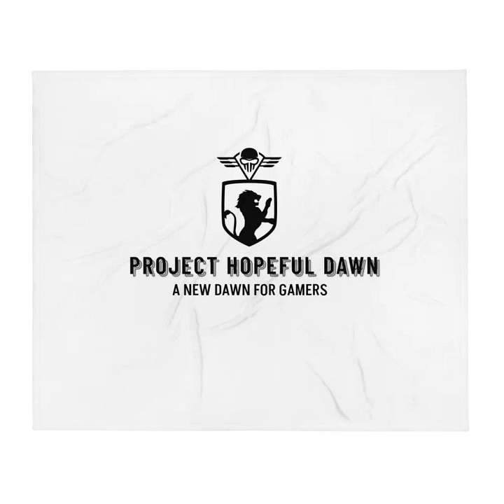 Hopeful Dawn Shield Throw Blanket product image (2)