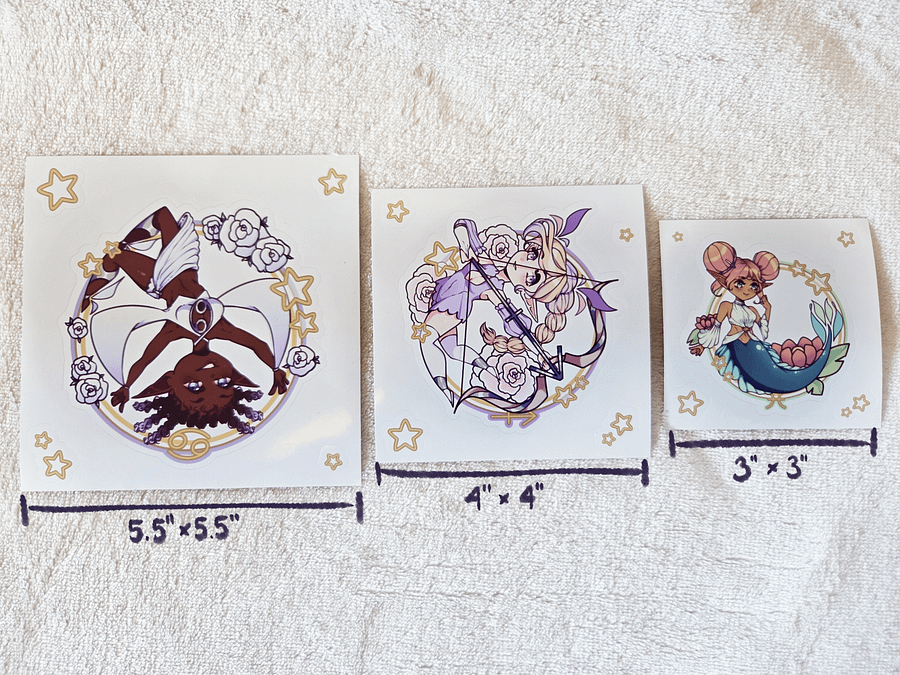 LIBRA ☆ Zodiac Chibi Sticker product image (13)