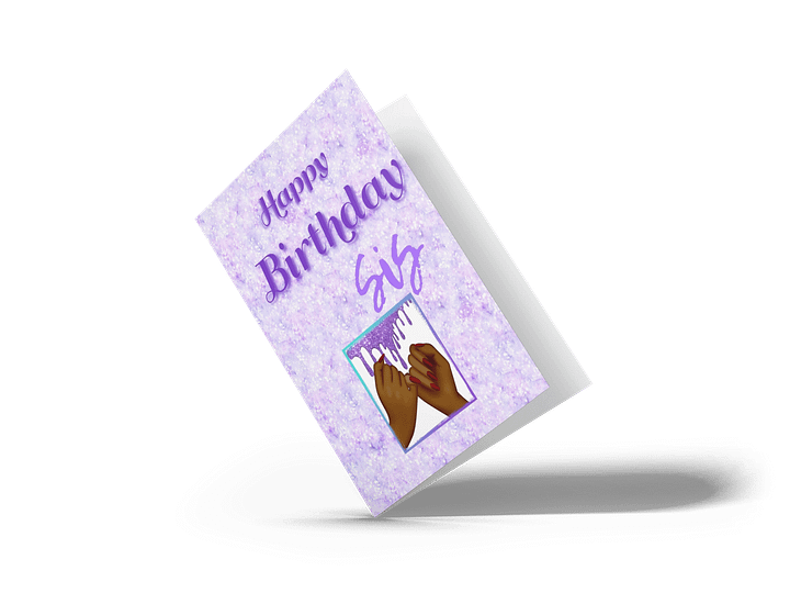 “HPBD Sis” card product image (1)
