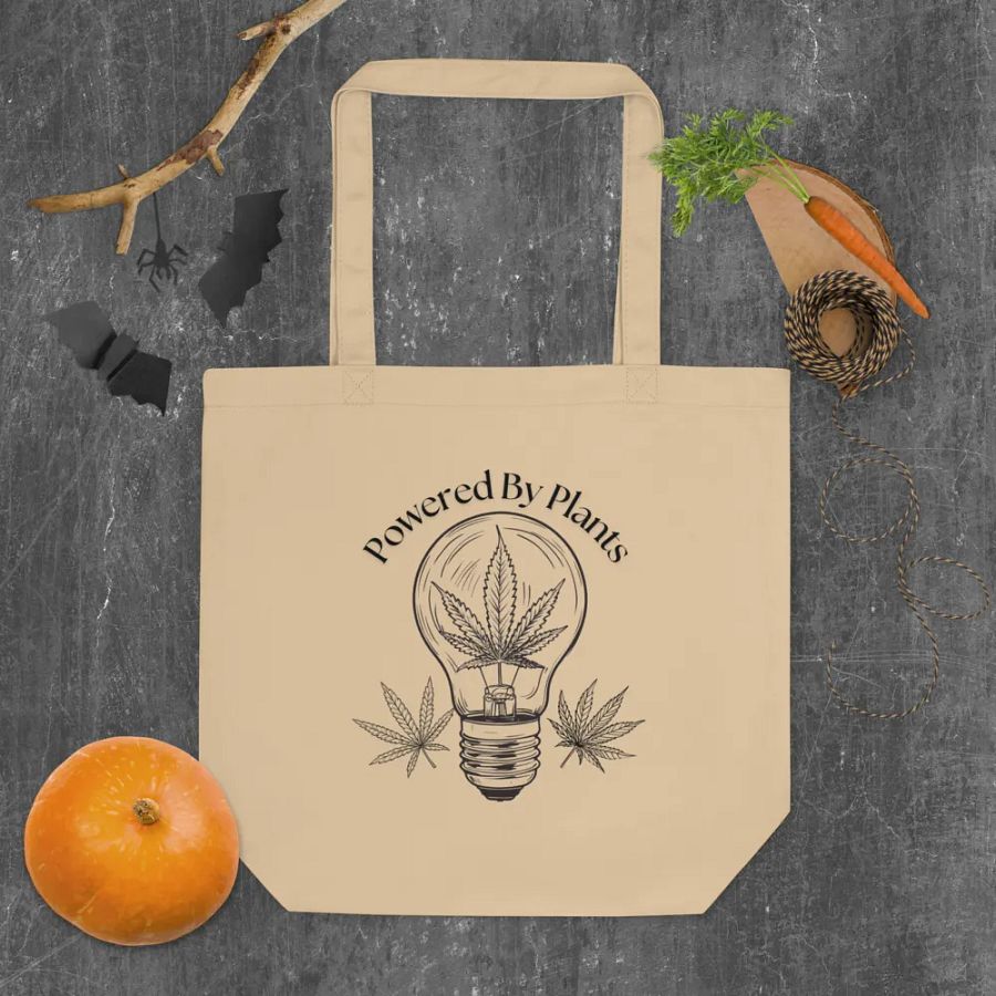 Powered by Plants Tote Bag product image (5)