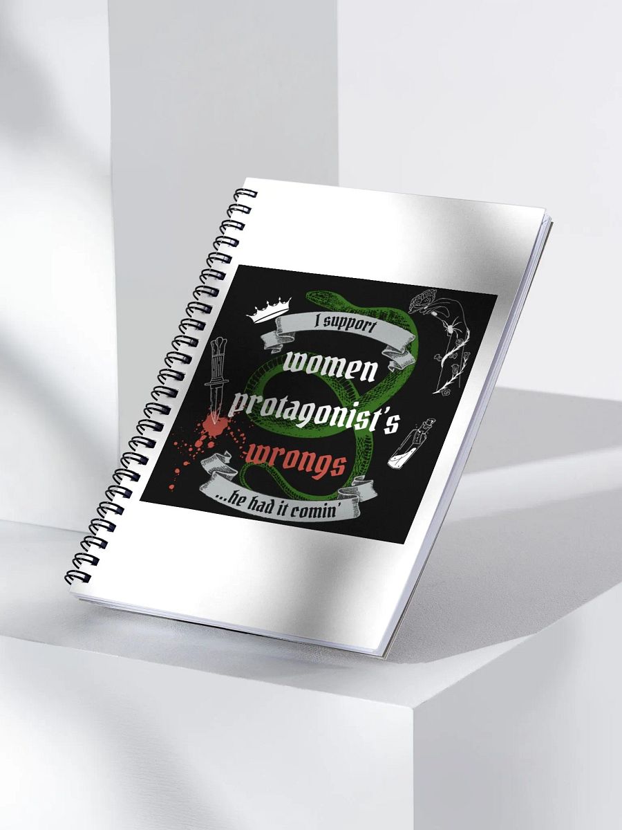 Supporting Women Protagonist's Wrongs Notebook product image (3)