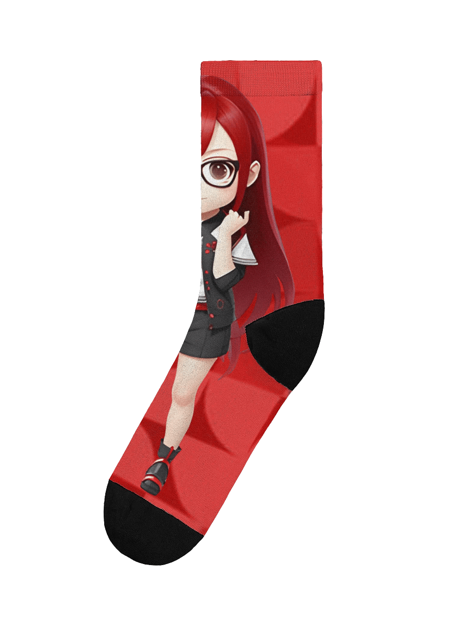 (Red CHIBI) K Socks product image (1)