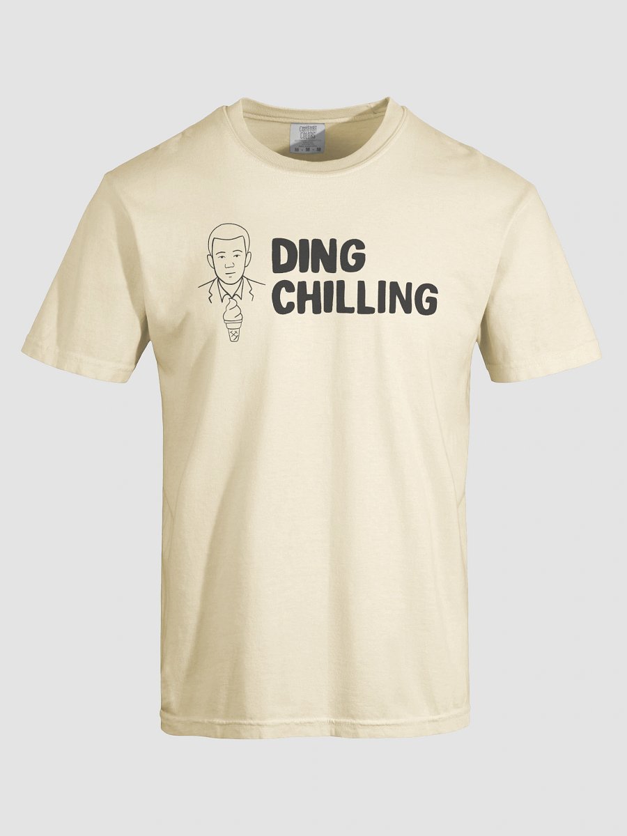 Ding Chilling [4b] – Funny Chess Meme Design | Black Line Art for Light Colors | T-Shirt product image (69)