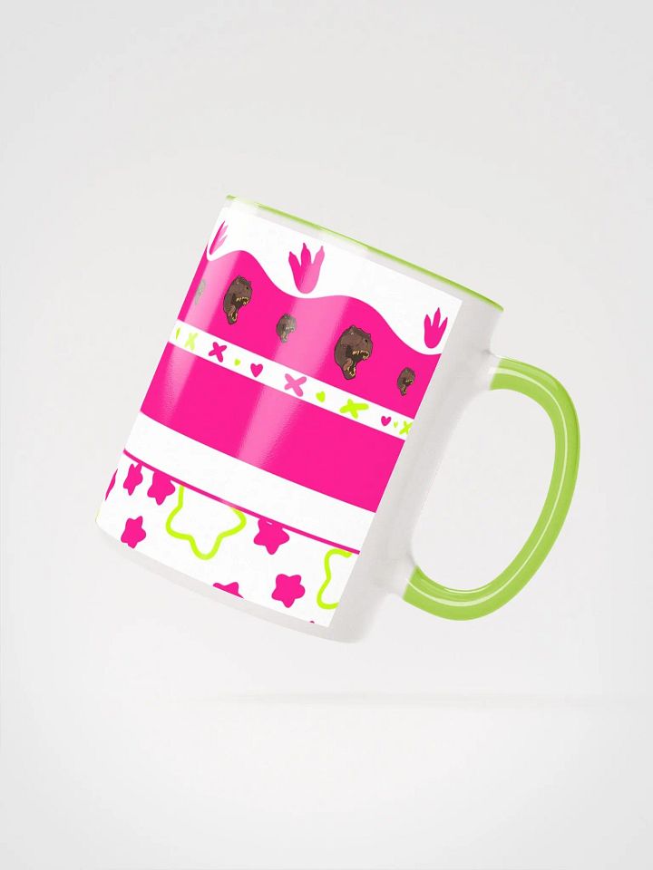 Vibrant T-rex Ah Bracemas Ceramic Mug product image (12)