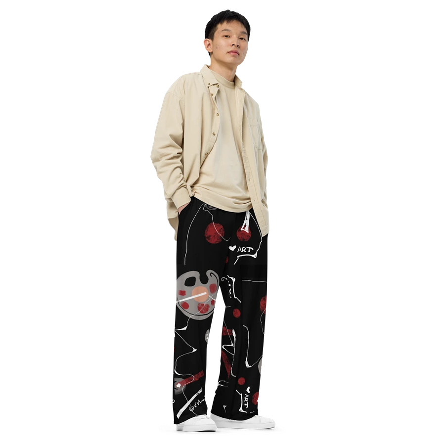 AbstractWear#2 Wide Unisex Pants product image (2)