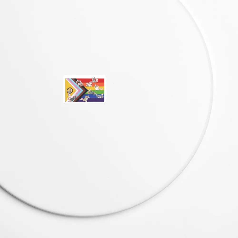 Pride Rats Magnet product image (5)
