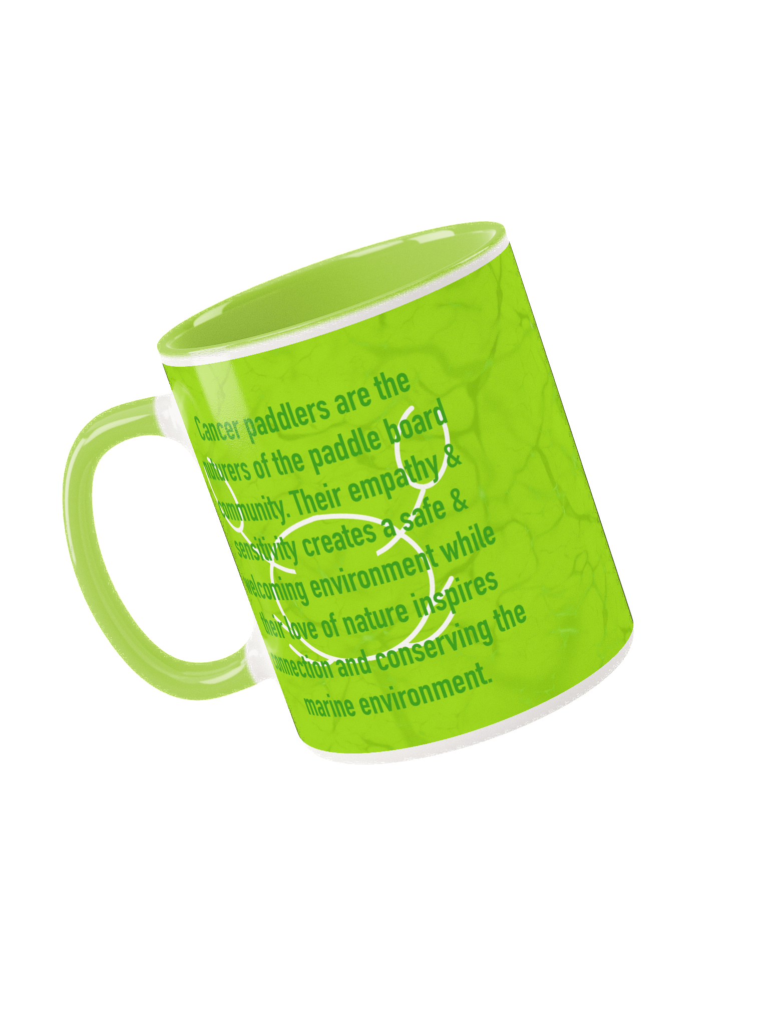 Nurturing Cancer Paddle Boarder Mug product image (3)