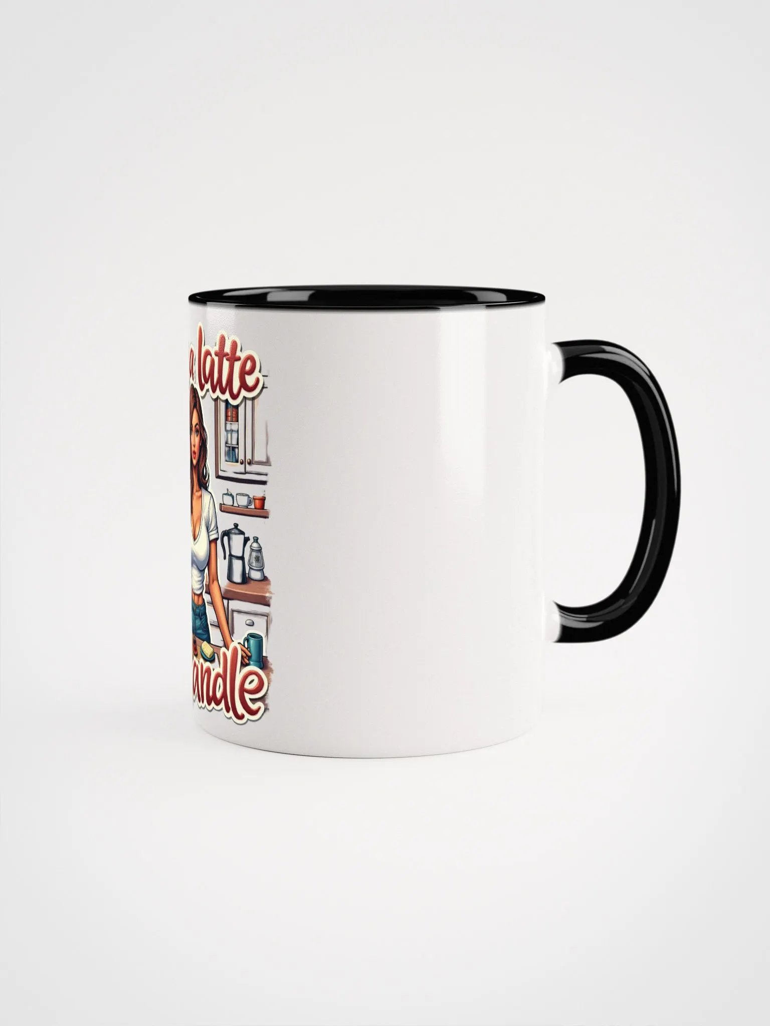 Latte to Handle Ceramic Mug product image (11)