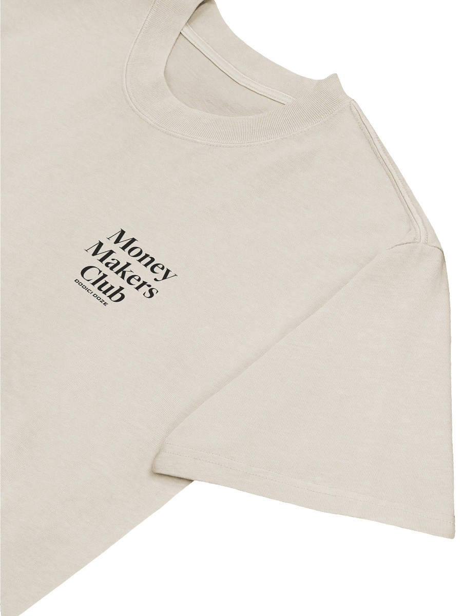 Money Makers Tee White Oversized product image (5)