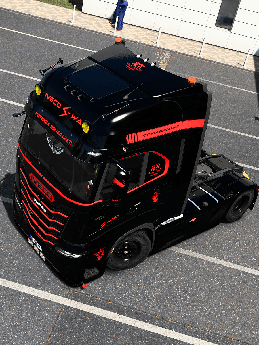 Multicolor Iveco S-Way Potenza Di Italia 8K Skin! product image (8)