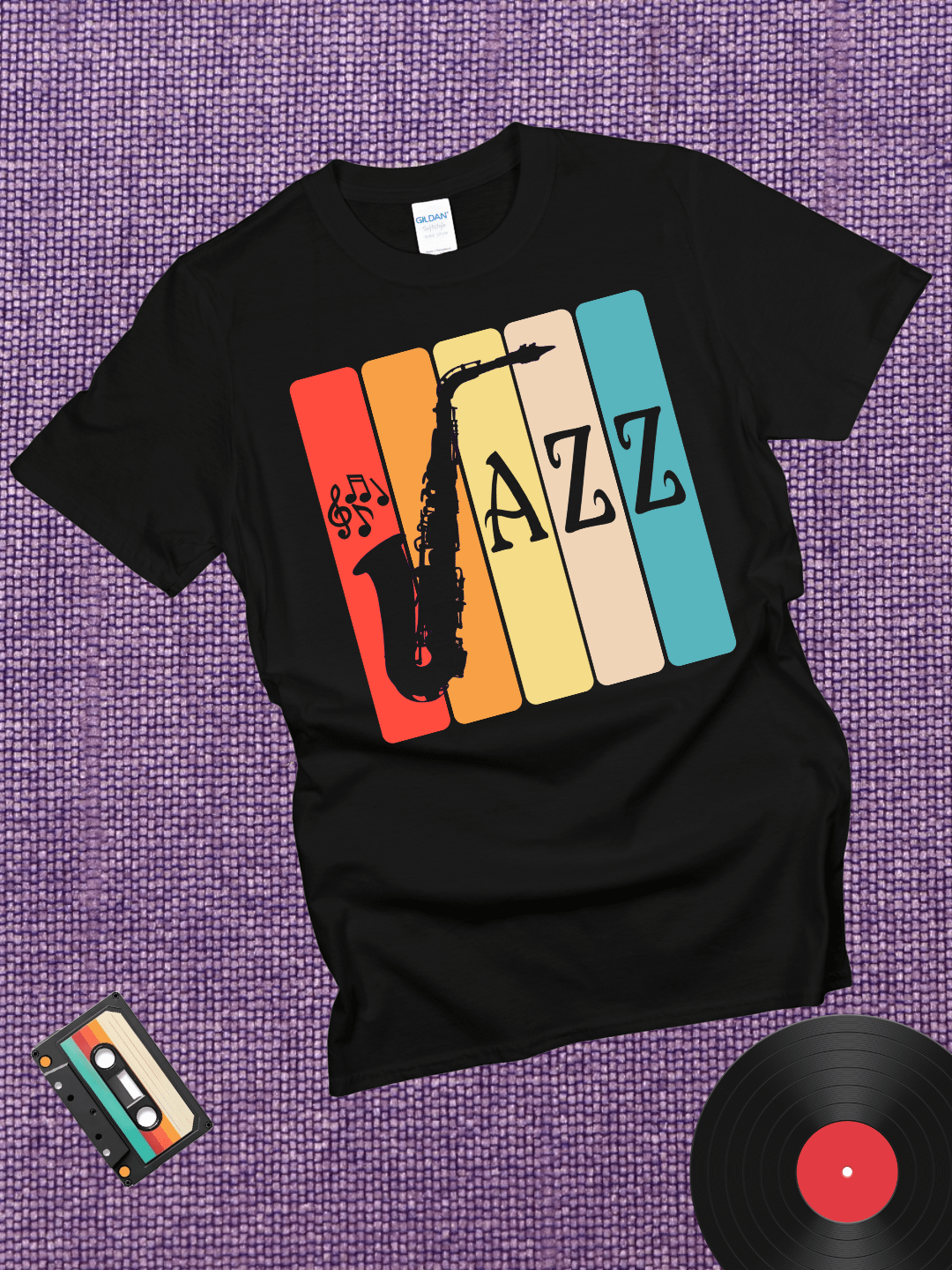 Vintage Jazz T-Shirt product image (1)