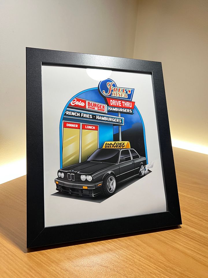 e30 Delivery Print *FRAME NOT INCLUDED* product image (2)