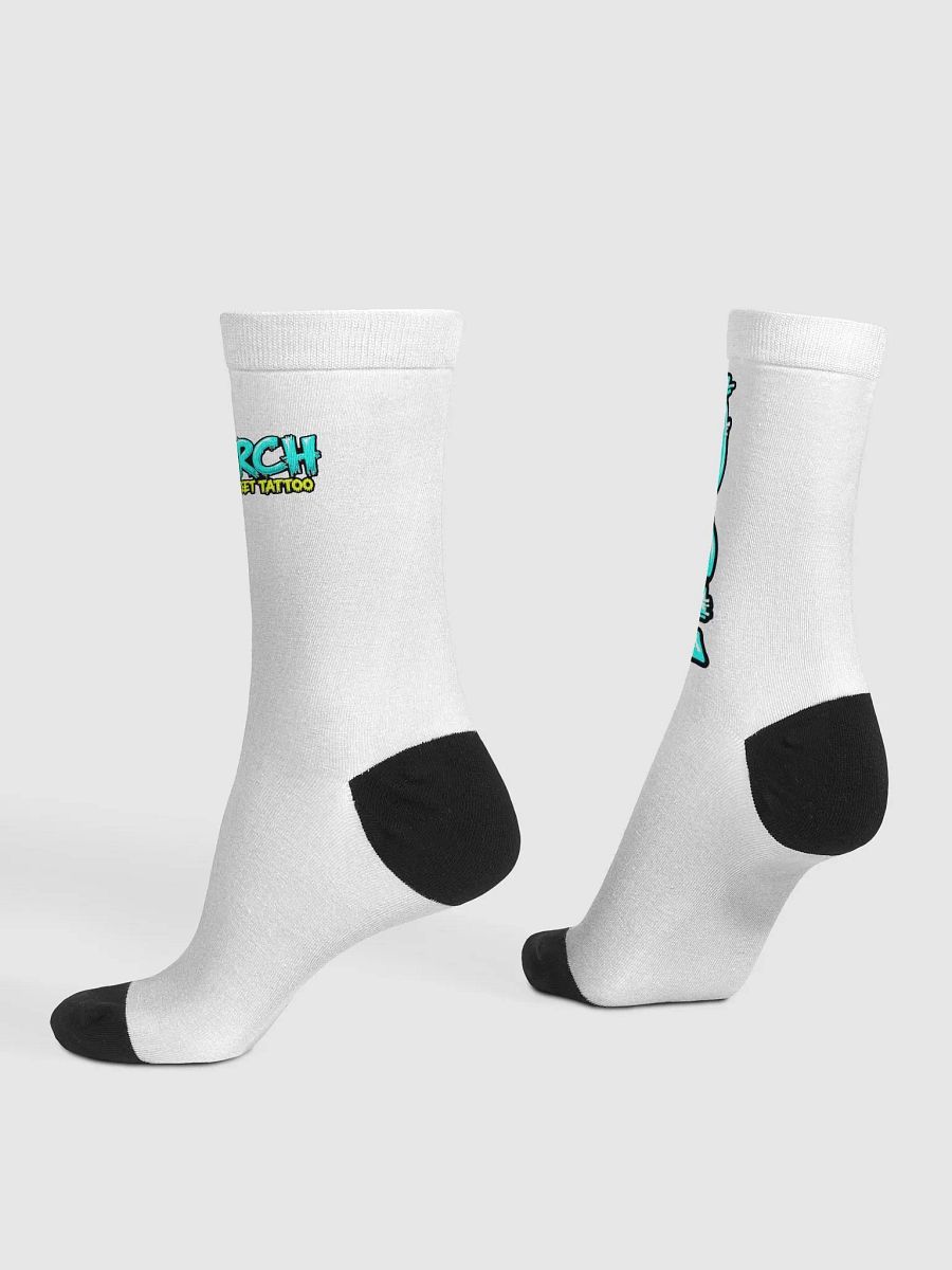 Upside Down Graffiti Crew Socks product image (4)
