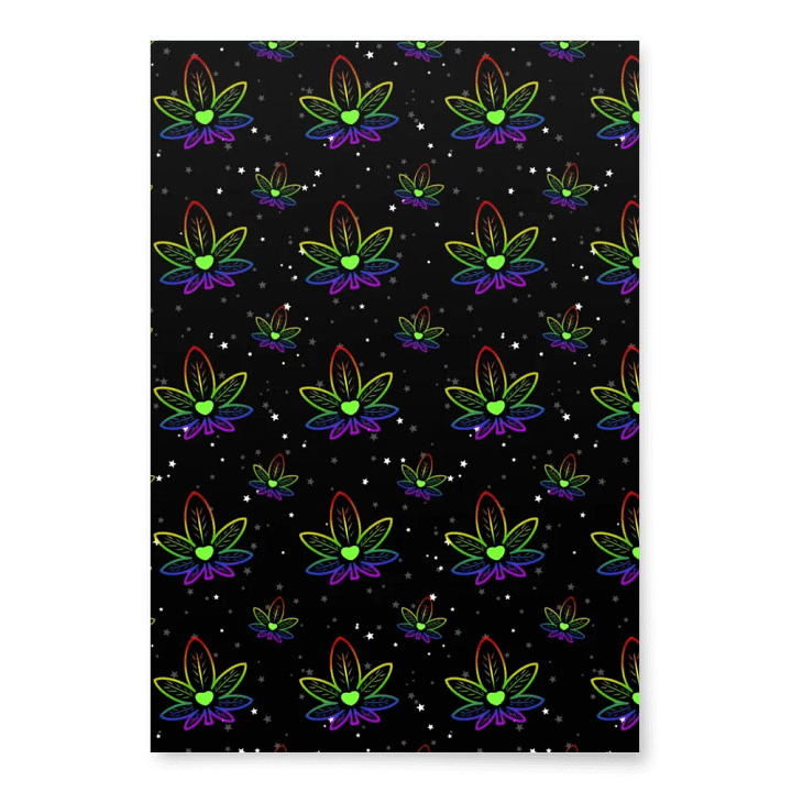 Weed Leaf Wrapping Paper!!! product image (2)