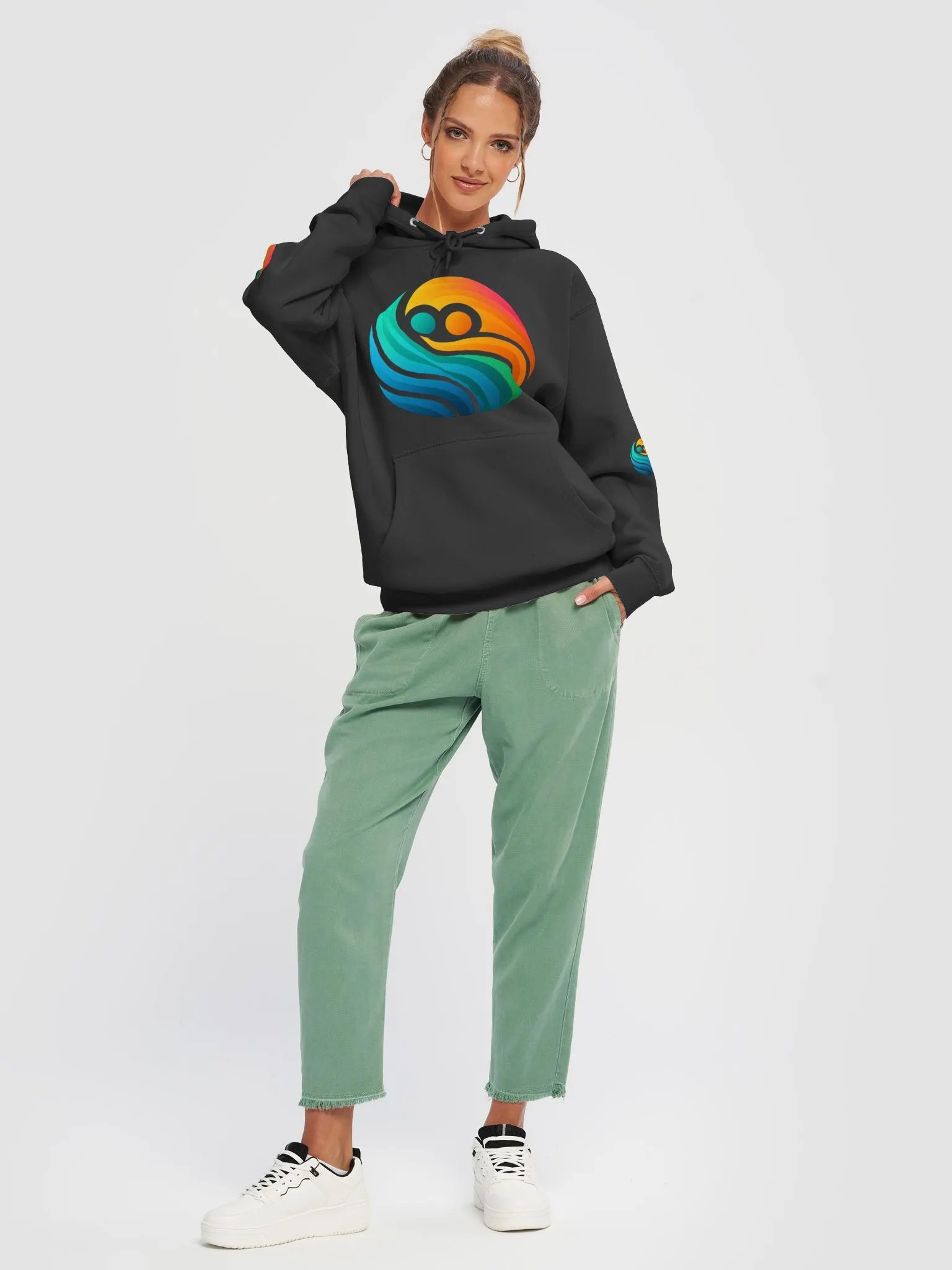 Harmony Swirl Unisex Hoodie product image (25)