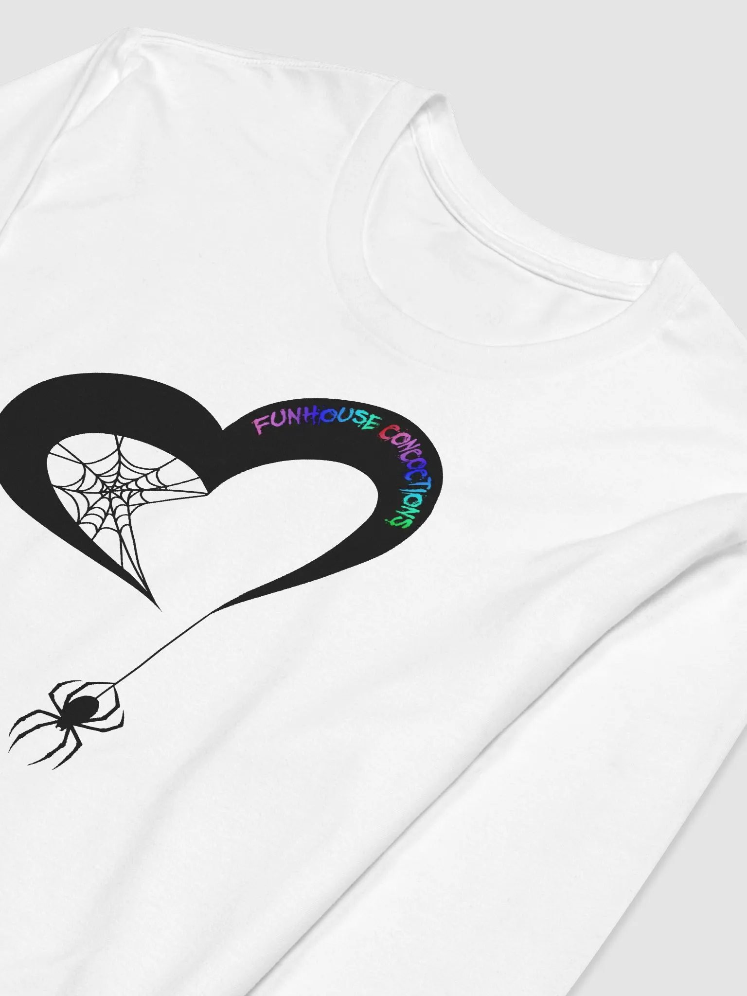 Spiderweb Heart Long Sleeve Top product image (2)
