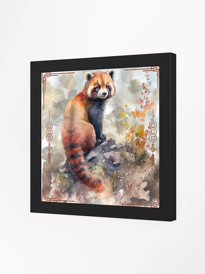 Autumnal Red Panda Watercolor Poster product image (23)