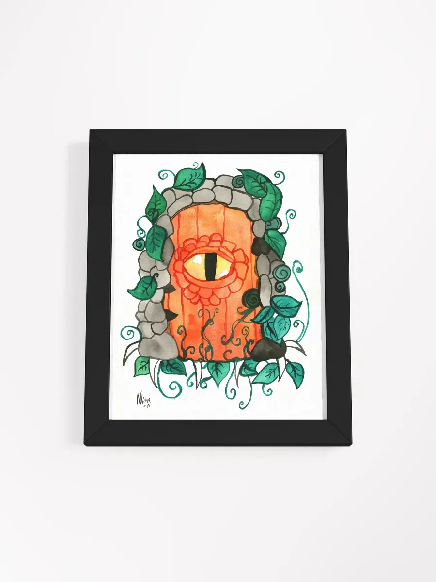 Dragon Door Framed Print product image (1)