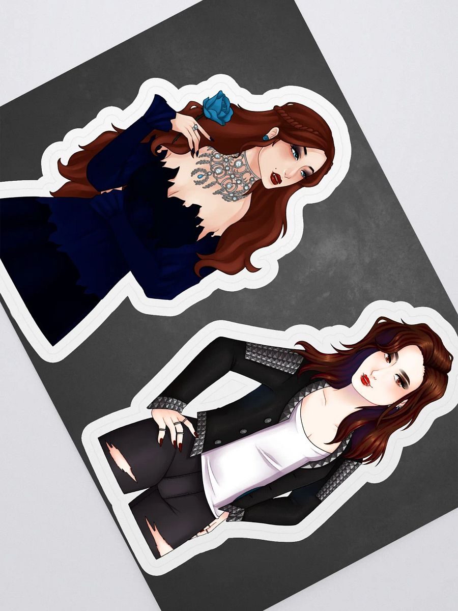 Countess Stefania Swann & Mimi Vampire Sticker Sheet product image (3)