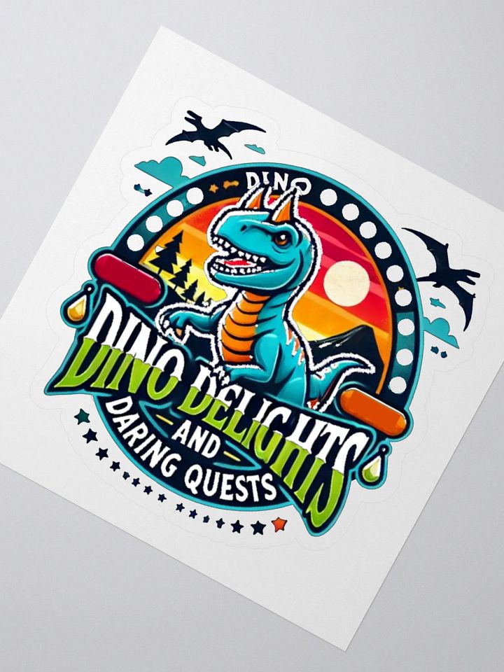 Dino Delights Kiss Cut Sticker Set product image (2)