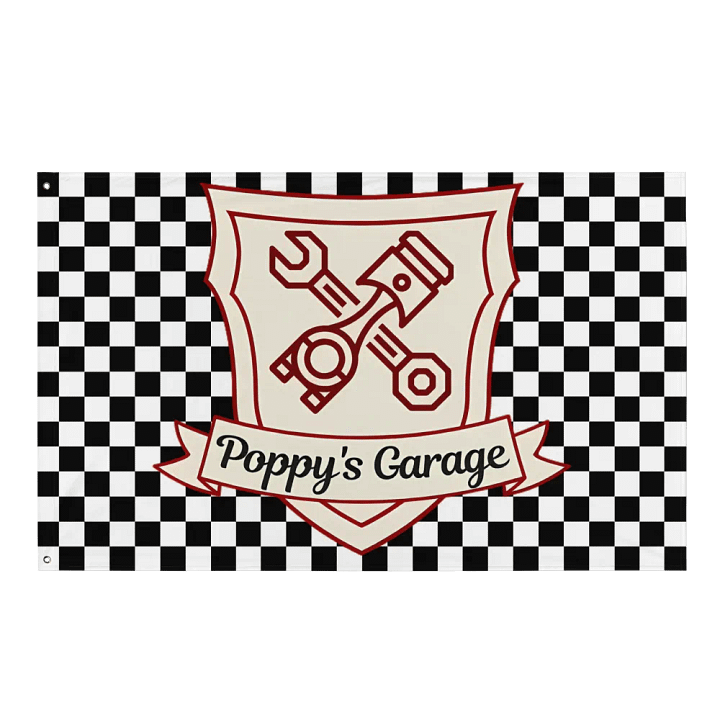 Checked Flag Featuring Logo product image (1)