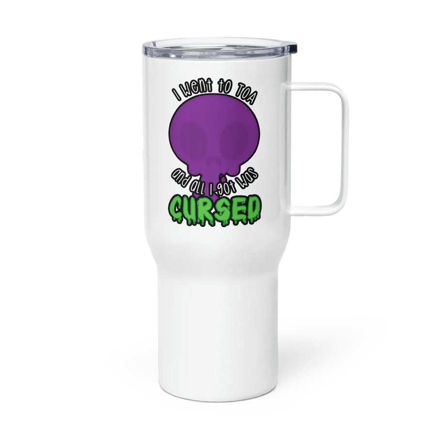 All I Got Was Cursed - Demon Hunter - Travel Mug w/Handle product image (3)