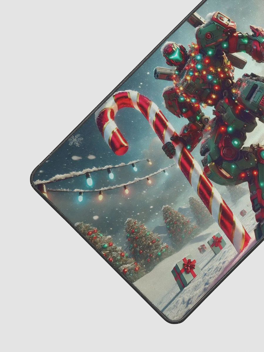 Holiday Mecha Guardian Desk Mat - 12"x22" product image (3)