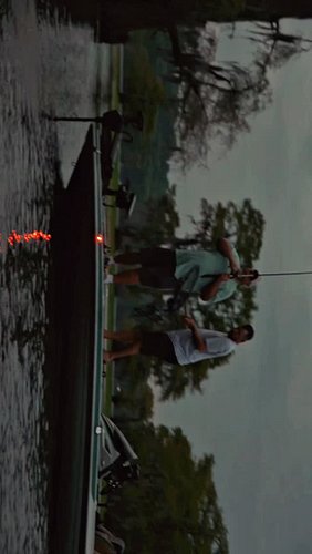 Turn the phone for a surprise… #reels #cinematic #fishing #bass #boat