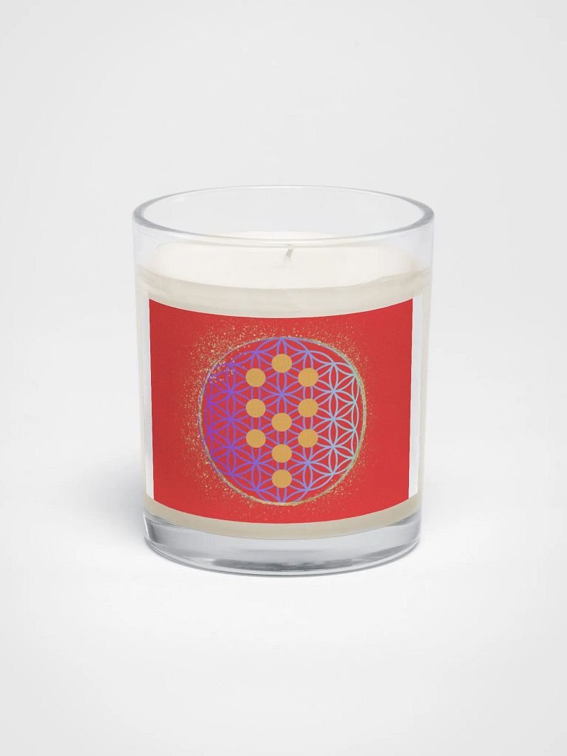 Flower of Life Candle