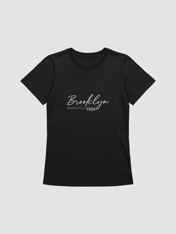Women's Supersoft Relaxed-fit T-Shirt Brooklyn Word Slogan product image (1)