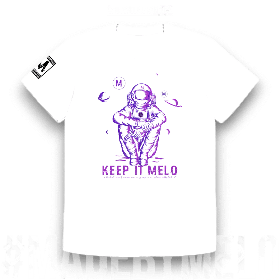 #MeloCrew Vibes: Purple - Basic T-Shirt | #MadeByMELO product image (5)