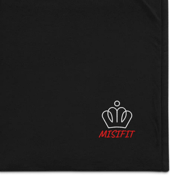 Embroidered Misfit member blanket product image (1)