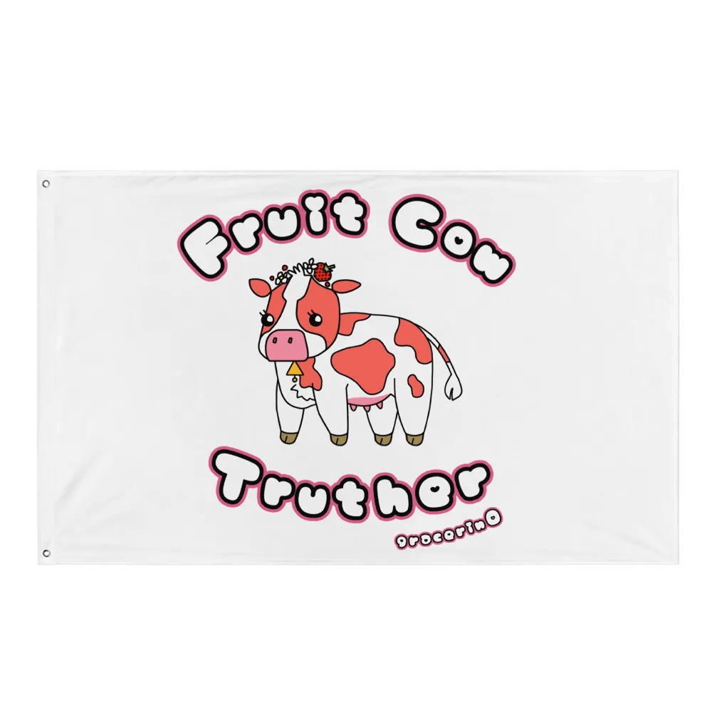 Fruit Cow Truther Flag product image (1)