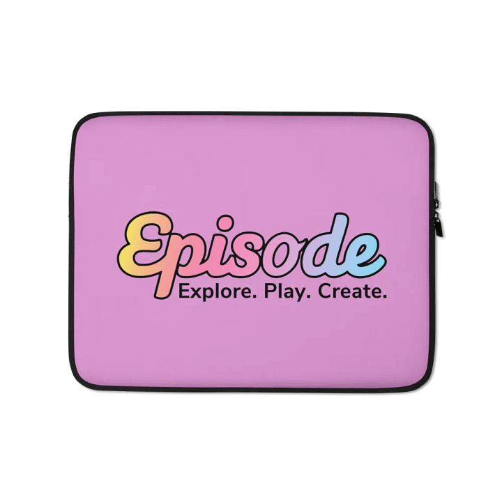 Episode Laptop Sleeve Pink With Gradient Logo product image (1)