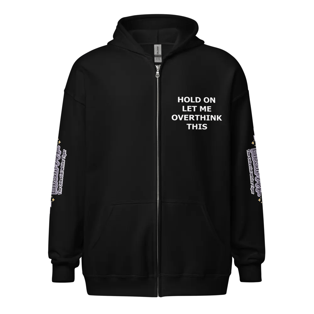 Heavy Blend Zip Hoodie (Unisex) - Byakko Overthink Edition product image (1)
