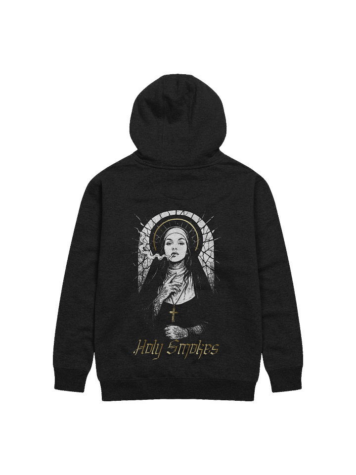 Holy Smokes Hoodie design on back product image (2)
