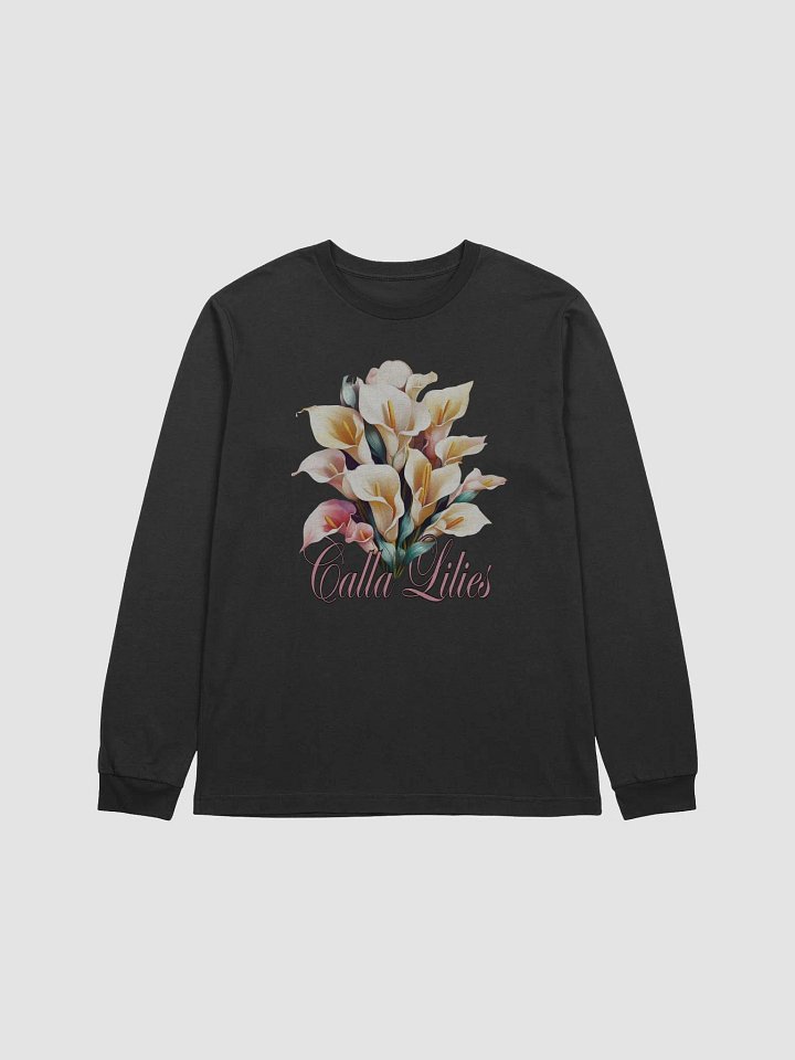Floral Graphic | Long Sleeve T Shirt | Calla Lilies product image (1)