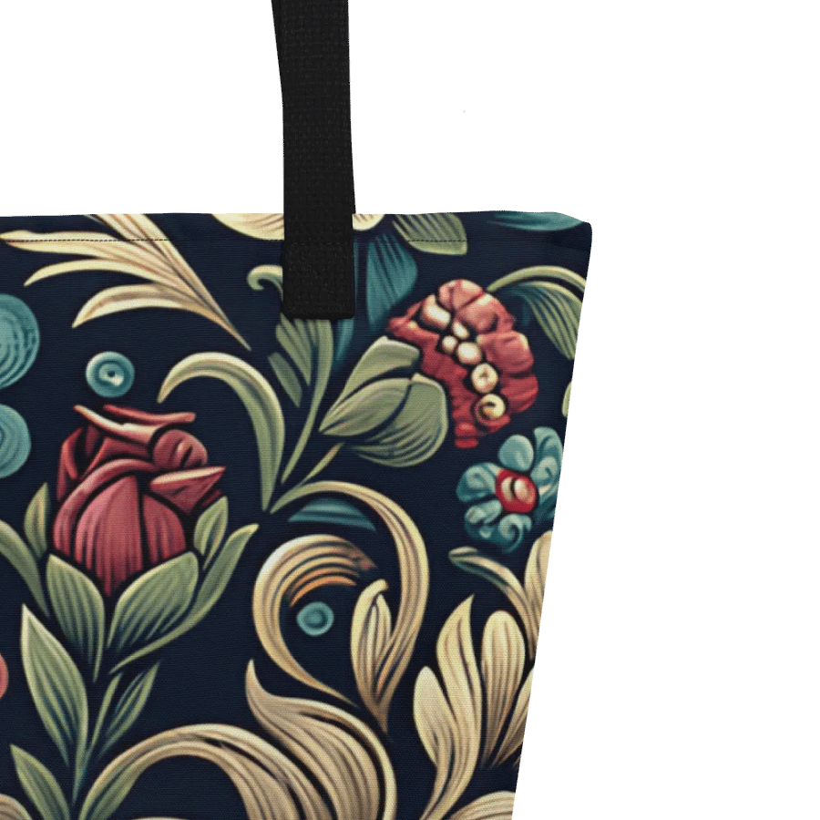 Floral Symphony Large Tote Bag product image (3)
