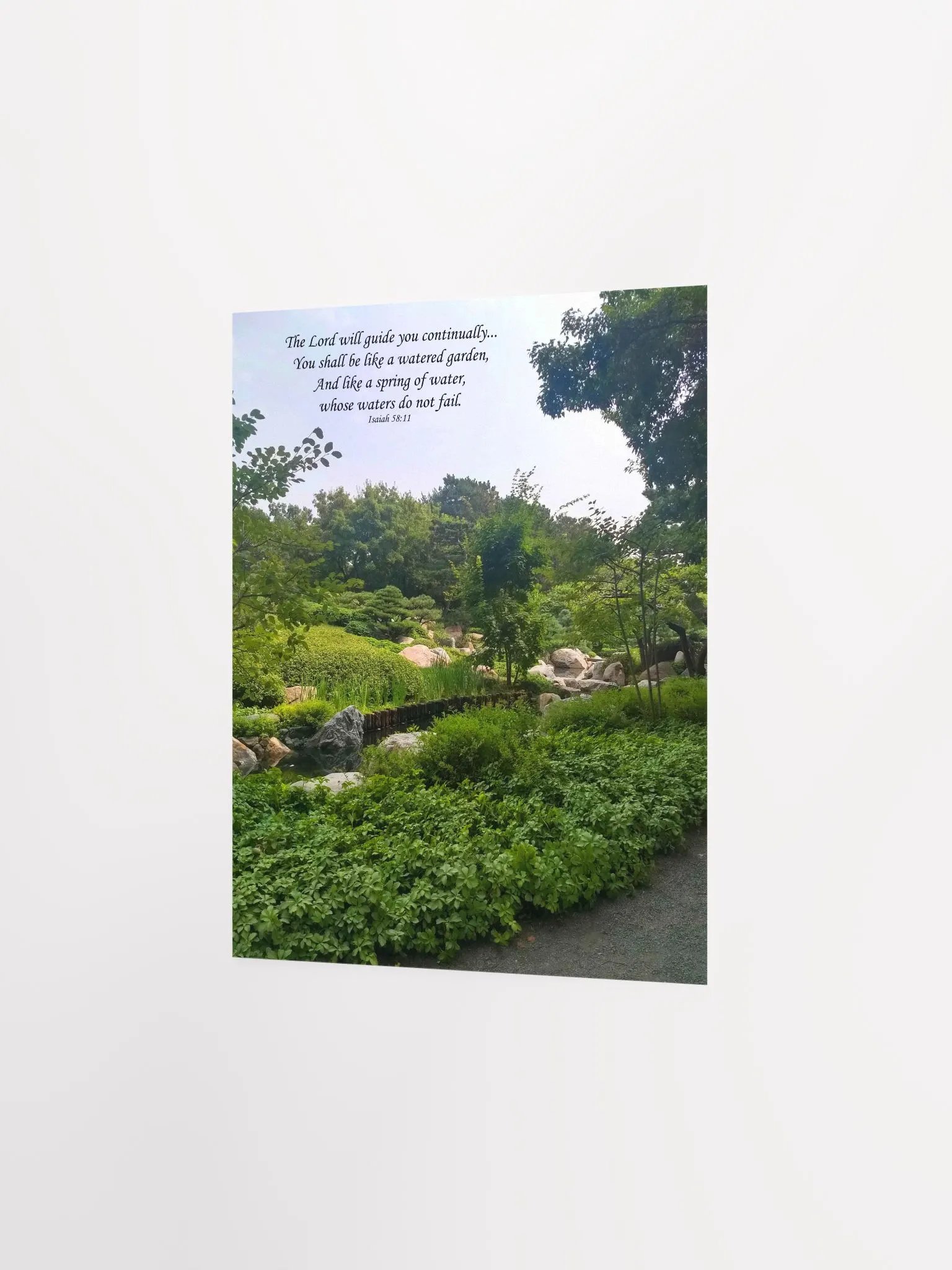 Lord will guide - Print product image (2)