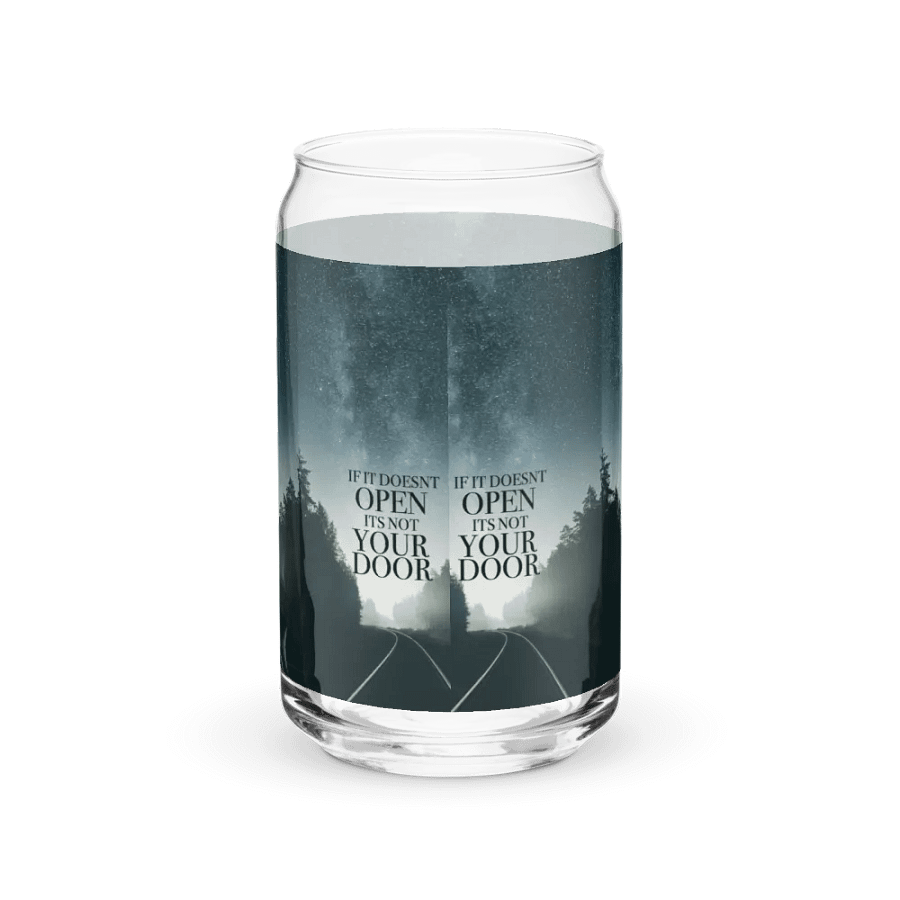Starry Night Forest Path Can-Shaped Glass Set product image (38)