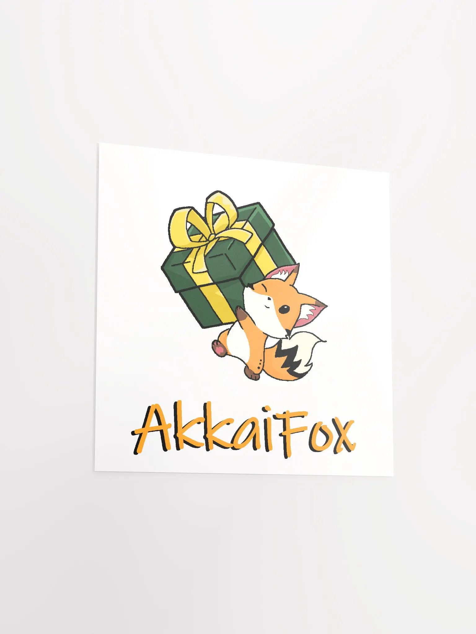 Fox Gift Poster product image (3)