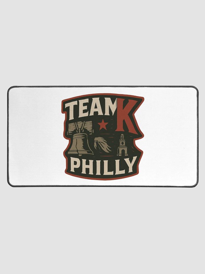 Team K Philly Desk Mat 15.5" x 31.5" product image (1)