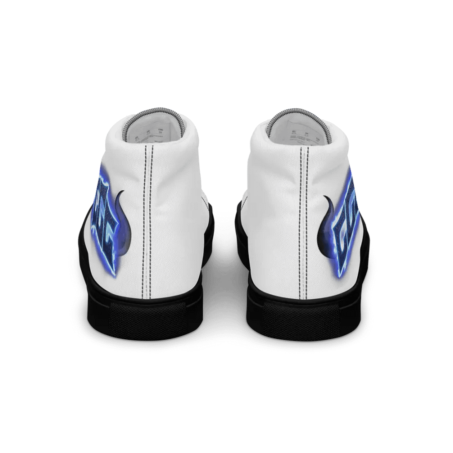 GGG Fire Logo High Top Canvas Shoes product image (3)