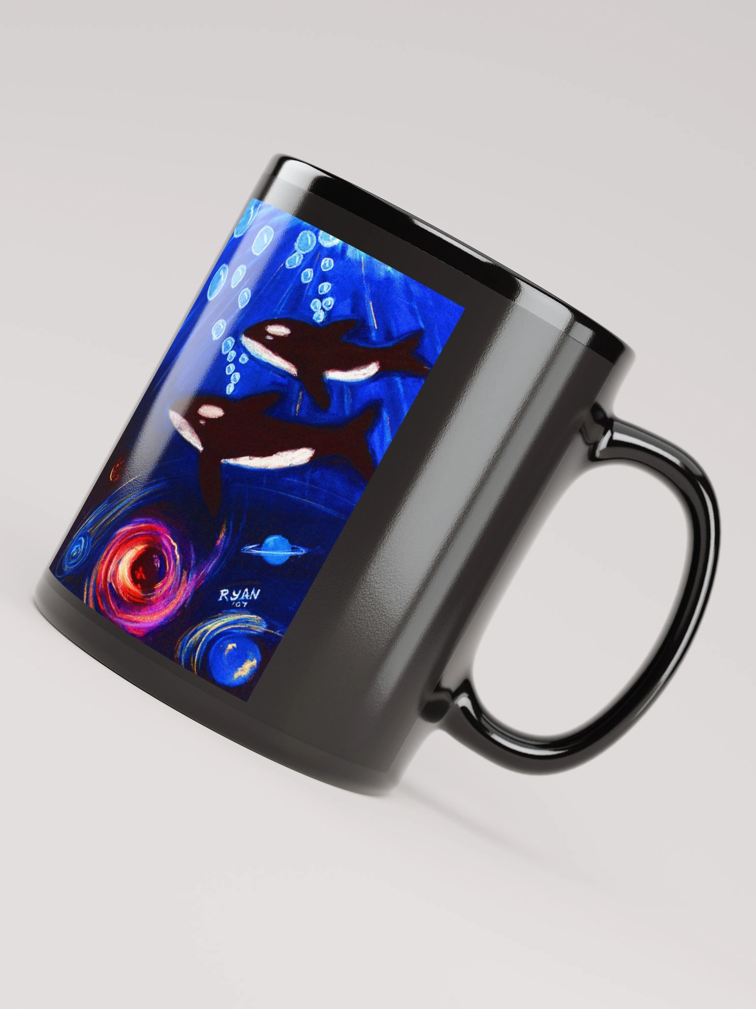 Space Whales Art Mug product image (7)