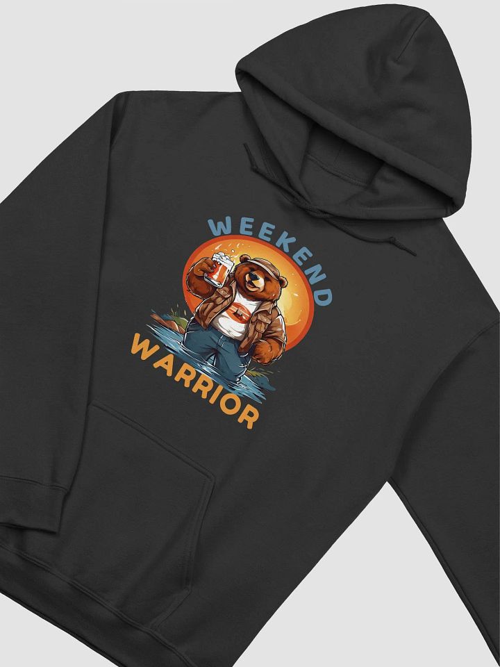 Weekend Warrior - Funny Big Bear Gildan Classic Hoodie for Casual Style Enthusiasts product image (2)