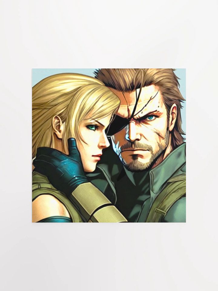 Epic Duo Illustrated Matte Poster product image (1)